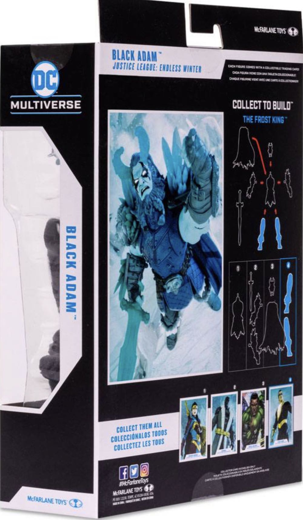 Black Adam - Justice League Endless Winter - McFarlane Toys (DC Multiverse) (Justice League Endless Winter) action figure collectible - Main Image 2