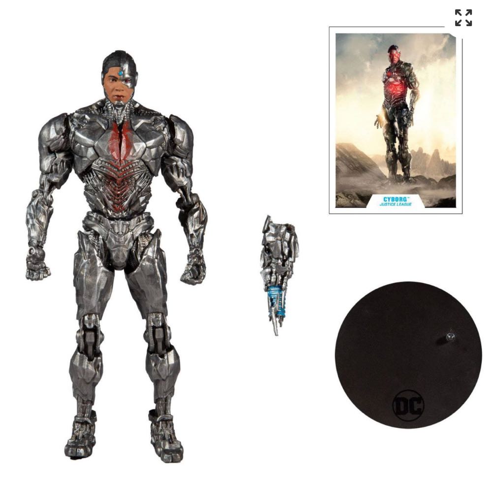 Cyborg - JL 21 Unmaskiert - McFarlane Toys (DC Multiverse) (Justice League 21) action figure collectible - Main Image 3