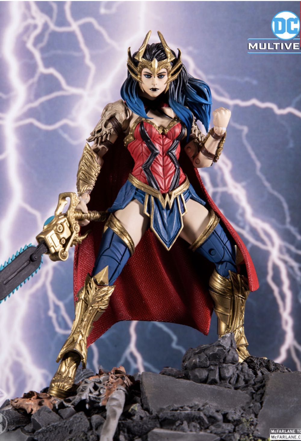 Wonder Woman - Dark Knights Death Metal - McFarlane Toys (DC Multiverse) (Dark Nights Death Metal) action figure collectible - Main Image 4