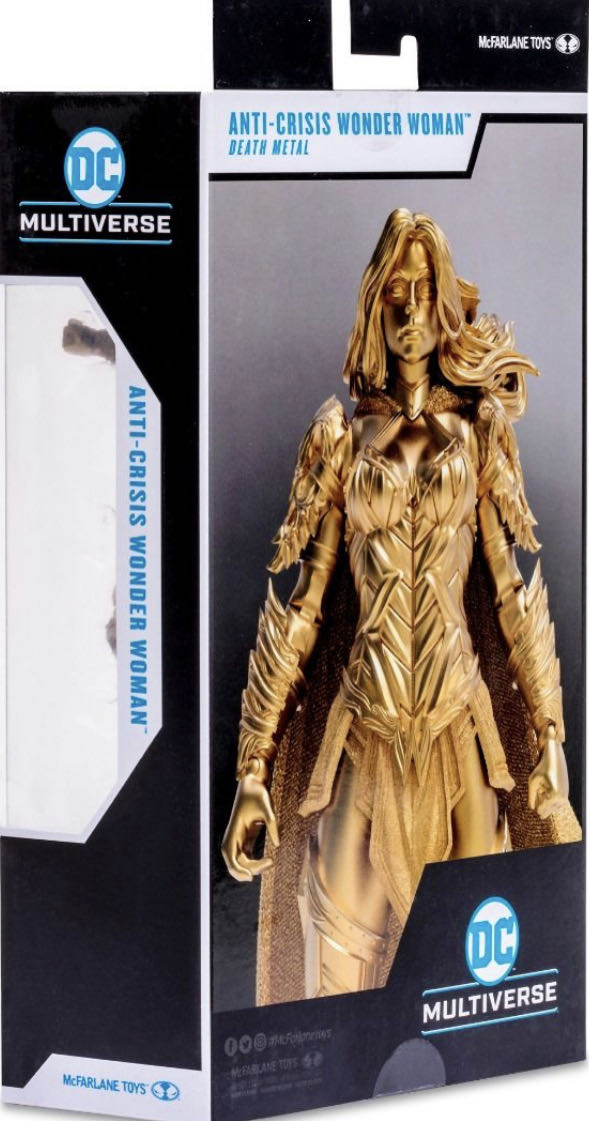 Wonder Woman - Anti Crisis Golden - McFarlane Toys (DC Multiverse) action figure collectible - Main Image 2