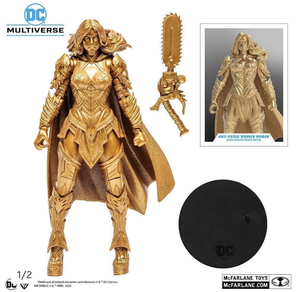Wonder Woman - Anti Crisis Golden - McFarlane Toys (DC Multiverse) action figure collectible - Main Image 3
