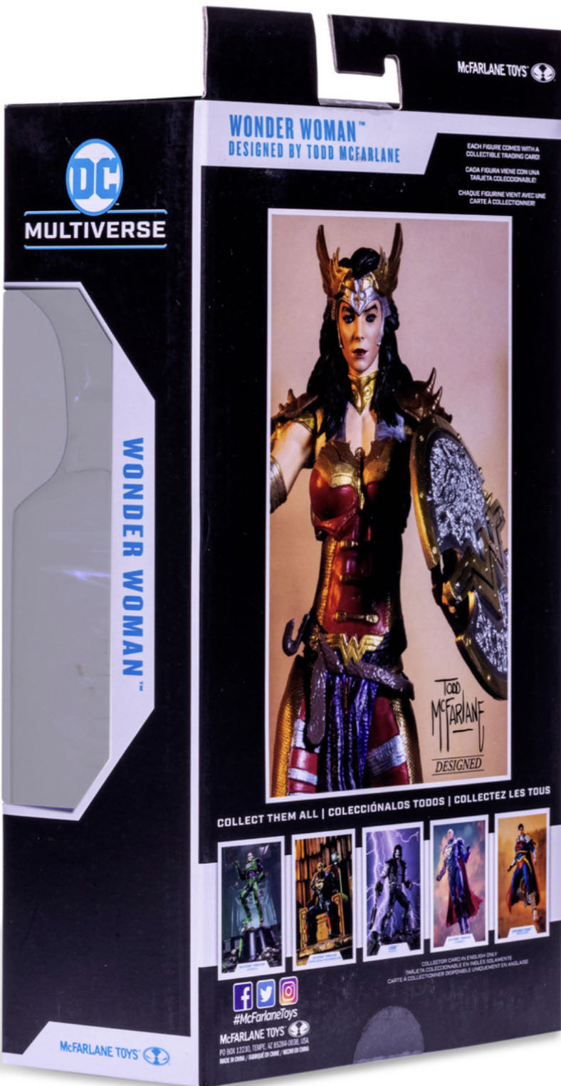 Wonder Woman Design By Todd McFarlane - McFarlane Toys (DC Multiverse) action figure collectible - Main Image 2