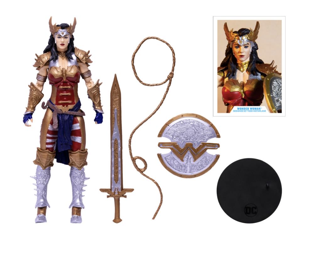 Wonder Woman Design By Todd McFarlane - McFarlane Toys (DC Multiverse) action figure collectible - Main Image 3