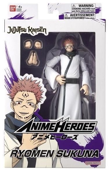 Ryomen Sukuna - Bandai America (Jujutsu Kaisen Anime Heroes) action figure collectible [Barcode 045557369835] - Main Image 2