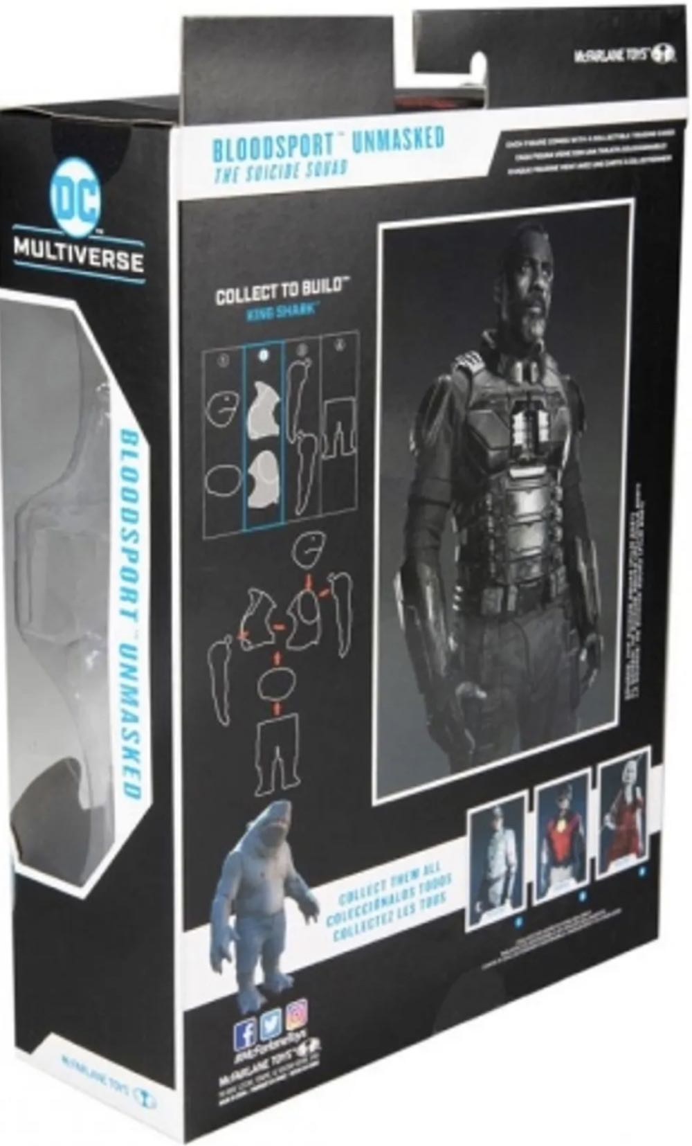 Bloodsport  Unmasked - The Suicide Squad - McFarlane Toys (DC Multiverse) (The Suicide Squad) action figure collectible - Main Image 2