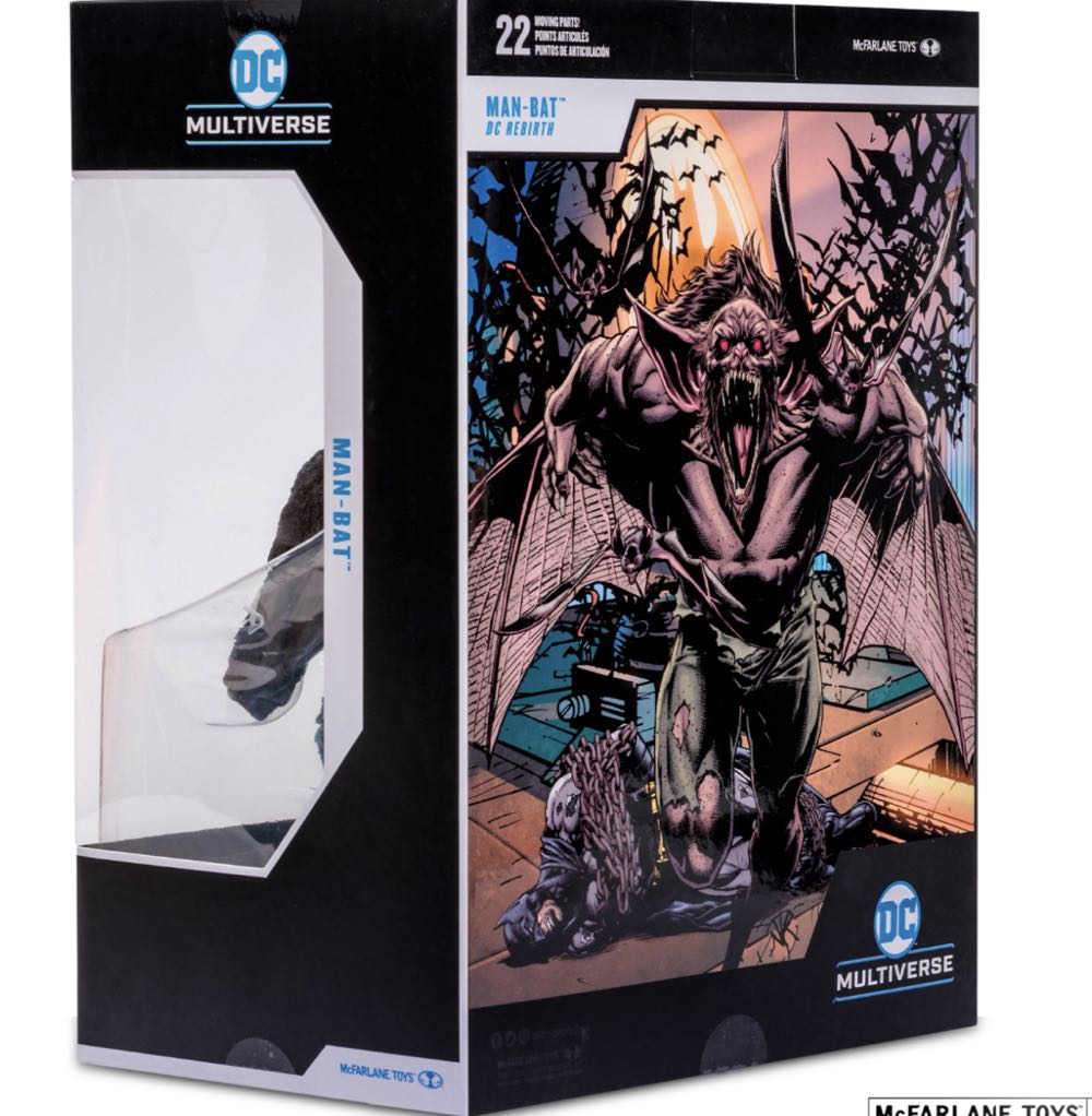 Man Bat - Dc Rebirth Big Fig - McFarlane Toys (DC Multiverse) (DC Rebirth) action figure collectible - Main Image 2