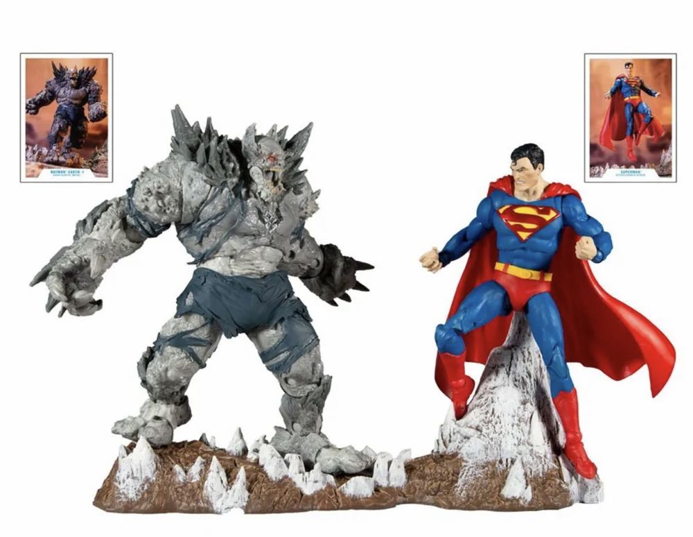 Superman & Batman Earth -1  2 Pack - McFarlane Toys (DC Multiverse) action figure collectible - Main Image 3