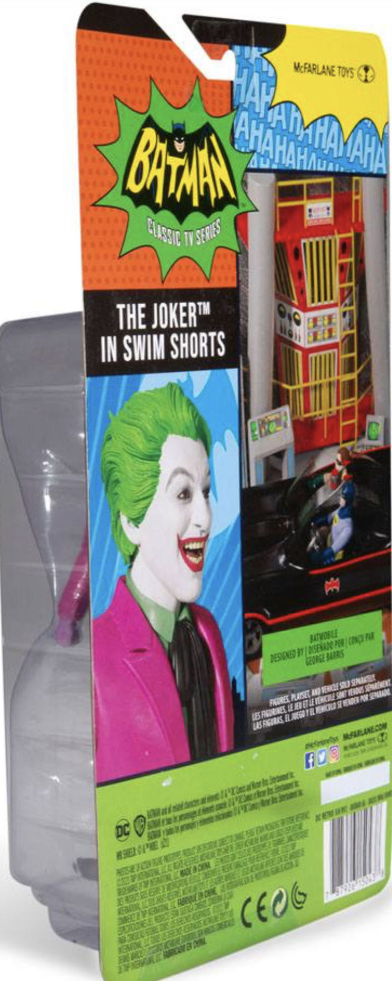 Joker - Batman 1966 - McFarlane Toys (Batman ‘66) action figure collectible - Main Image 2