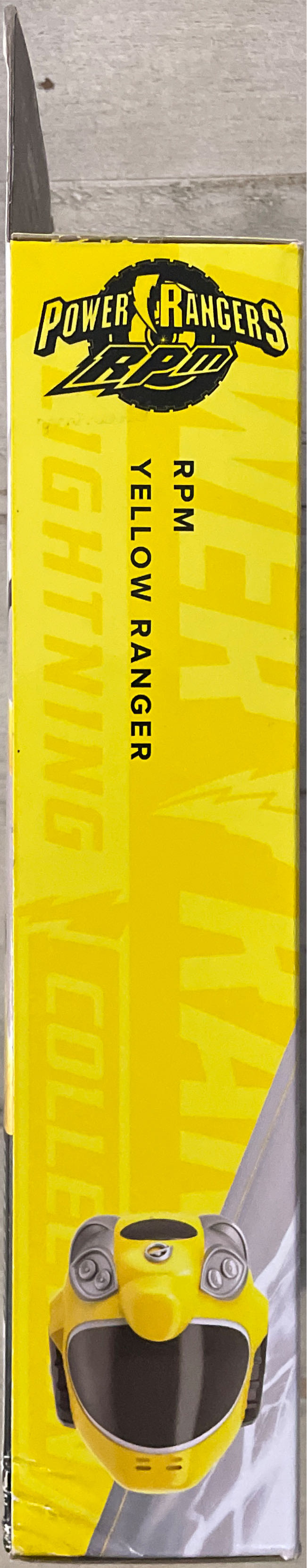 Power Rangers RPM Yellow Ranger - Hasbro (PR RPM) action figure collectible [Barcode 195166218328] - Main Image 3