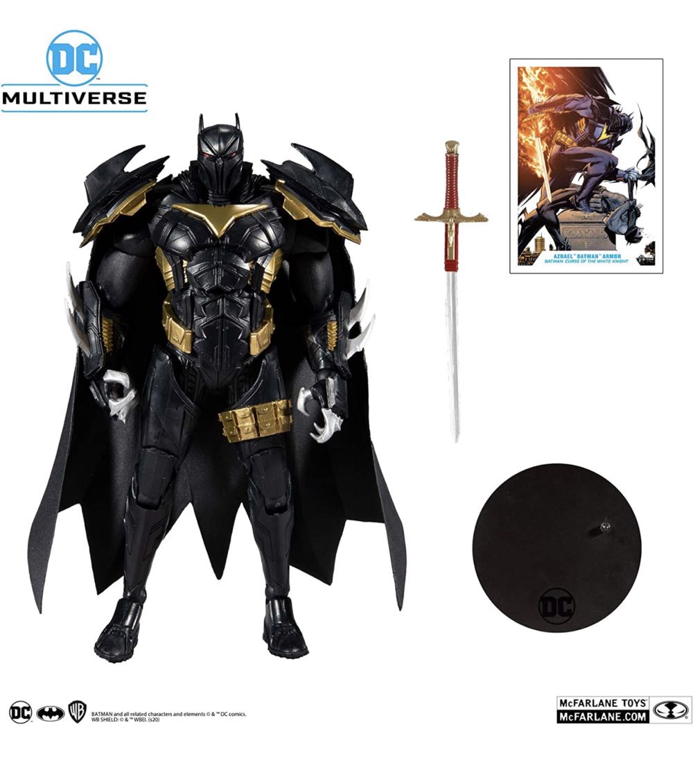 Azrael-Batman Armor schwarz  (Course Of The White Knight) action figure collectible - Main Image 3