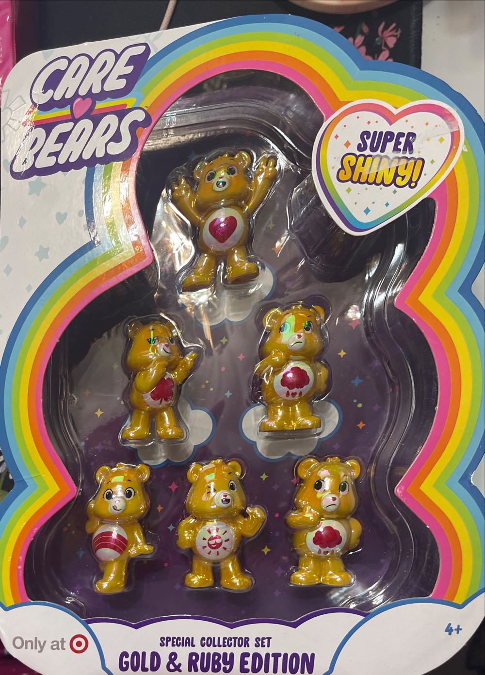 Gold And Ruby Special Edition - Share Bear  action figure collectible [Barcode 885561222289] - Main Image 2