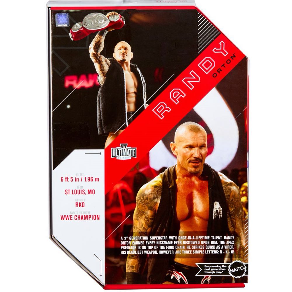 Randy Orton - Mattel Wwe (WWE Ultimate Edition 18) action figure collectible - Main Image 4