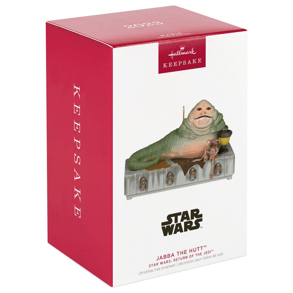 Jabba the Hutt - Star Wars: Return of the Jedi - Hallmark Keepsake Ornaments (Magic Sound & Motion) action figure collectible [Barcode 763795821761] - Main Image 4