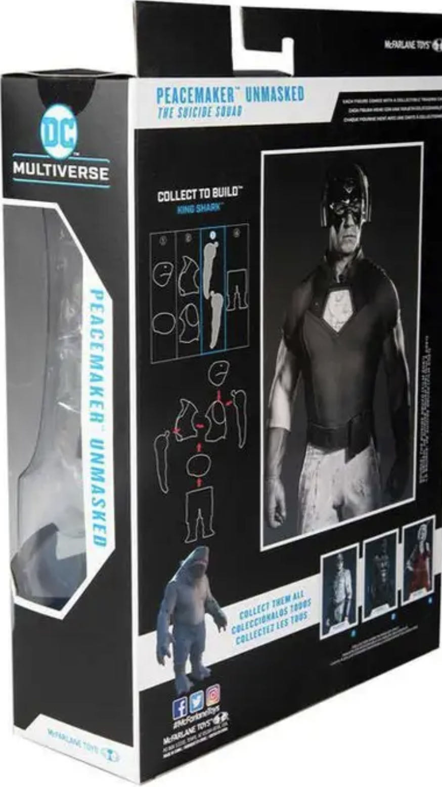 Peacemaker Unmaskiert - McFarlane Toys (DC Multiverse) (The Suicide Squad) action figure collectible - Main Image 2