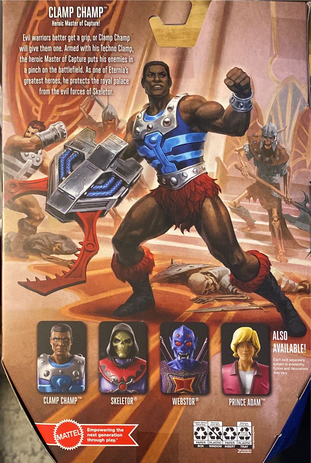 Masters Of The Universe - Revelation - Clamp Champ - Mattel (Masterverse) action figure collectible [Barcode 194735111398] - Main Image 3