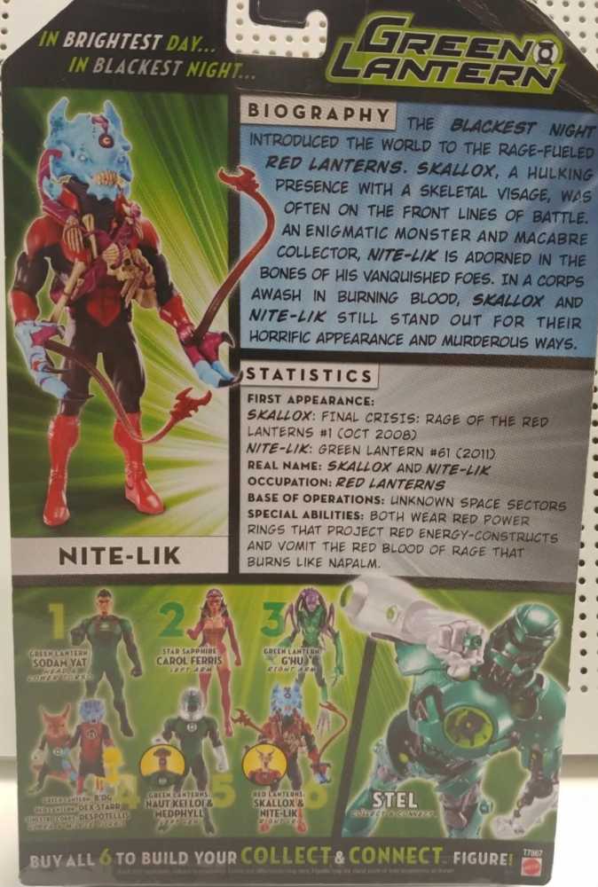 DC Universe Classics Red Lantern Nite-Lik - Mattel (DC Universe) action figure collectible - Main Image 2