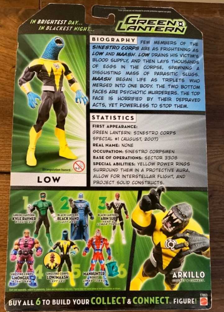 DC Universe Classics Yellow Lantern Low - Mattel (DC Universe) action figure collectible - Main Image 2
