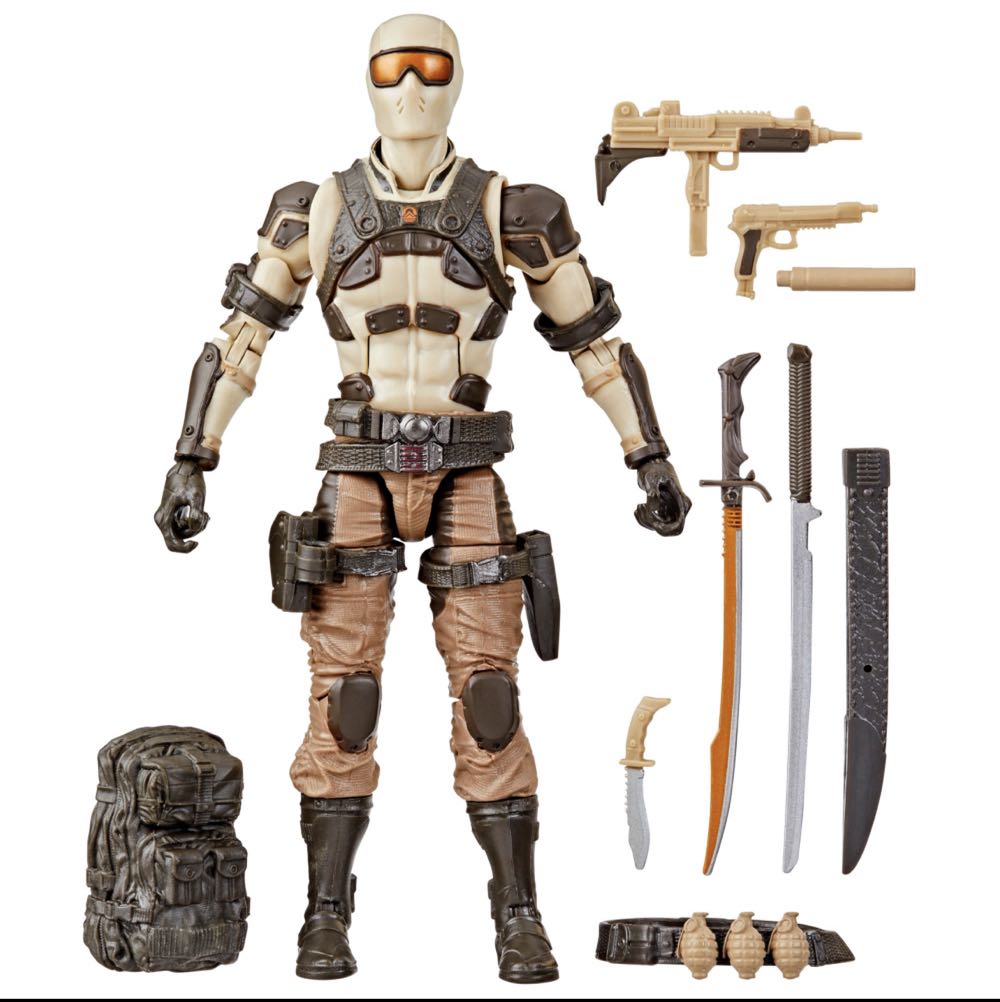 G.I. Joe Classified Desert Commando Snake Eyes - Hasbro (G.I. Joe) action figure collectible [Barcode 5010996106155] - Main Image 3