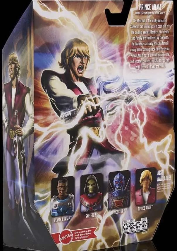 Prince Adam Revelations - Mattel (Masterverse: Revelation) action figure collectible [Barcode 194735111350] - Main Image 3