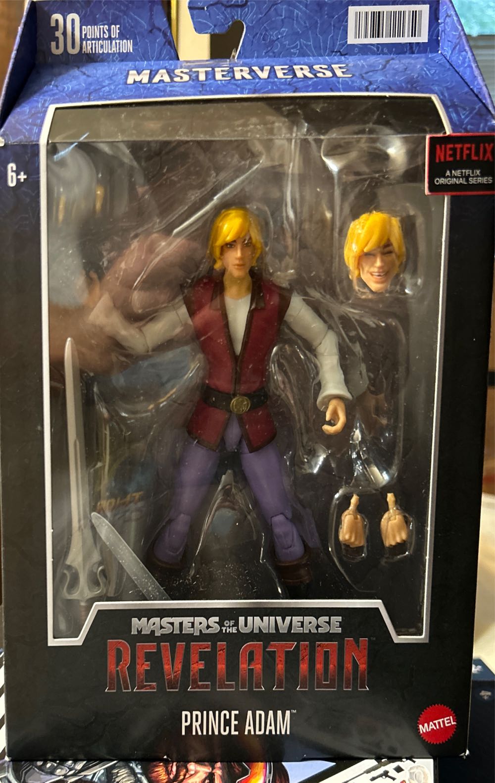 Prince Adam Revelations - Mattel (Masterverse: Revelation) action figure collectible [Barcode 194735111350] - Main Image 4