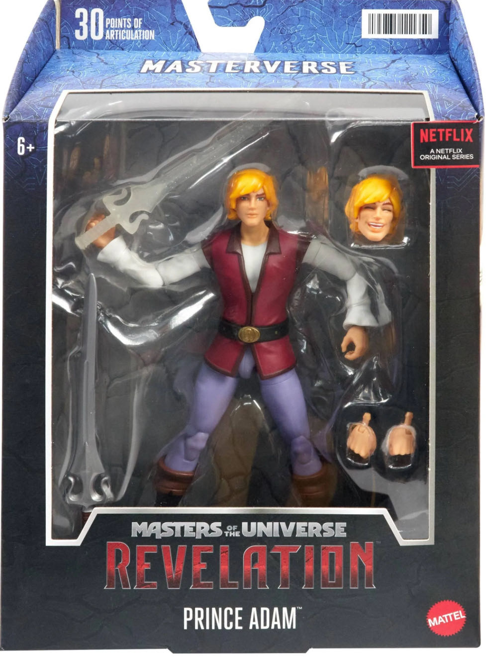Prince Adam Revelations - Mattel (Masterverse: Revelation) action figure collectible [Barcode 194735111350] - Main Image 8