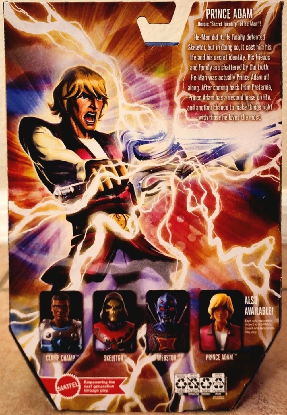 Prince Adam Revelations - Mattel (Masterverse: Revelation) action figure collectible [Barcode 194735111350] - Main Image 9