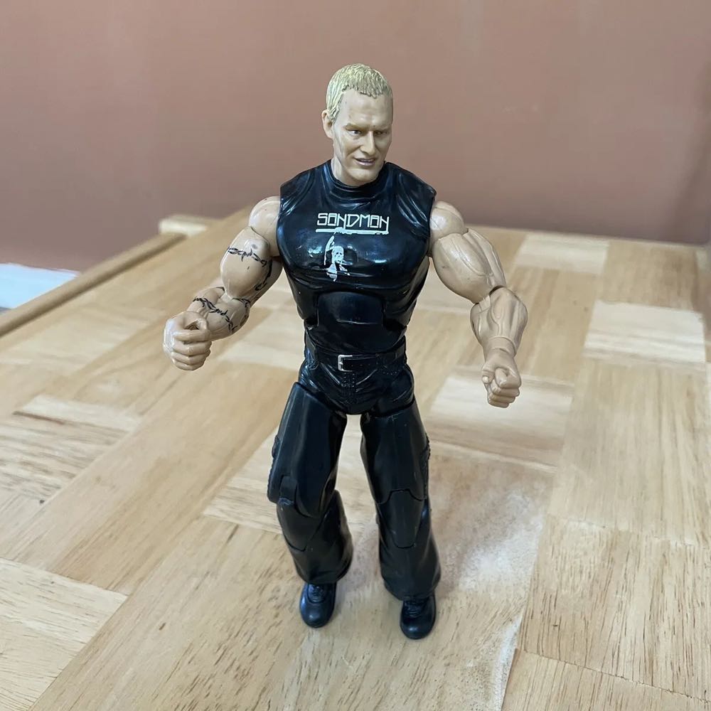 Sandman - Jakks Pacific (WWE Deluxe Aggression Series 8) action figure collectible - Main Image 3