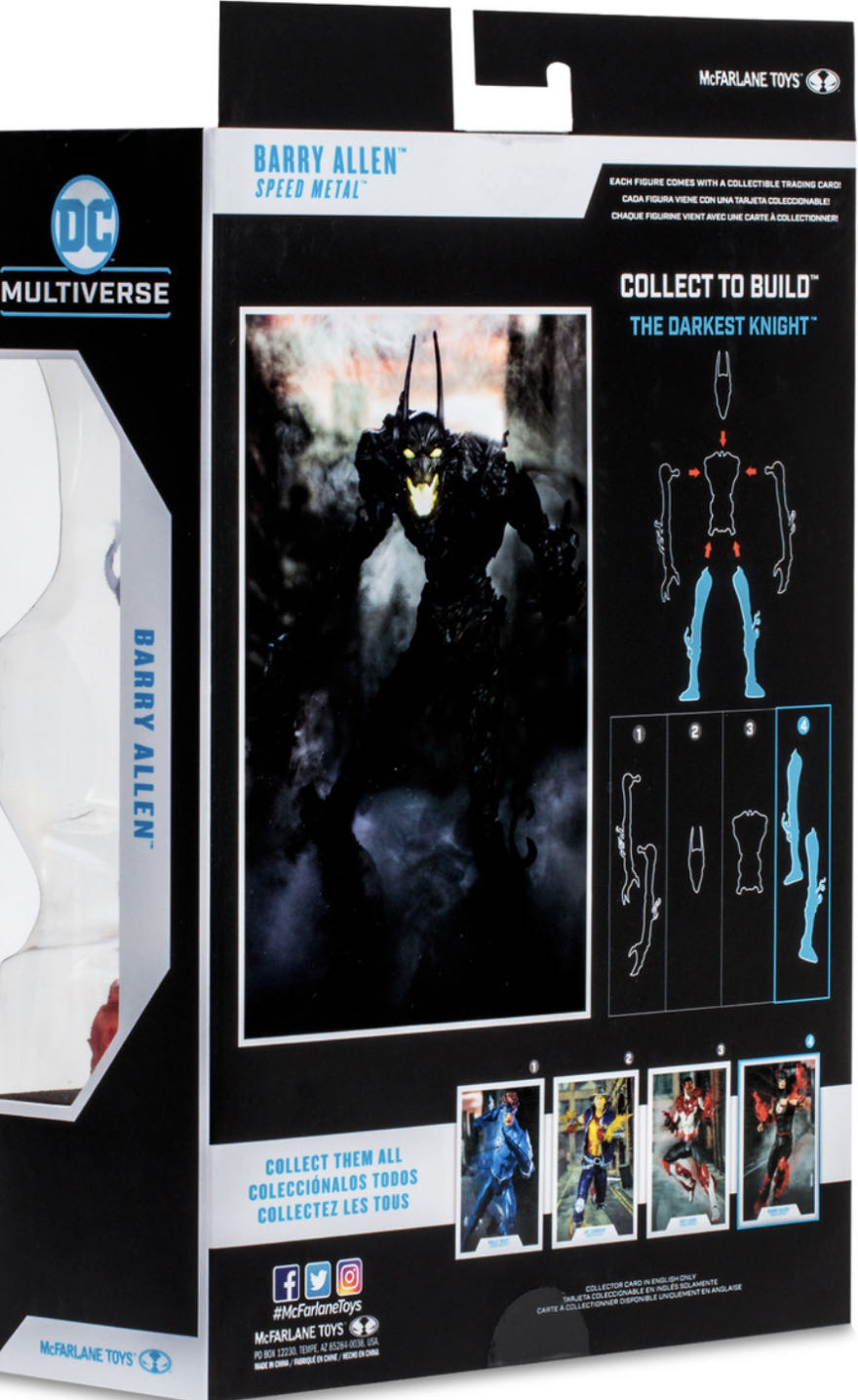 Barry Allen - McFarlane Toys (DC Multiverse) (DC Multiverse - Speed Metal) action figure collectible - Main Image 2