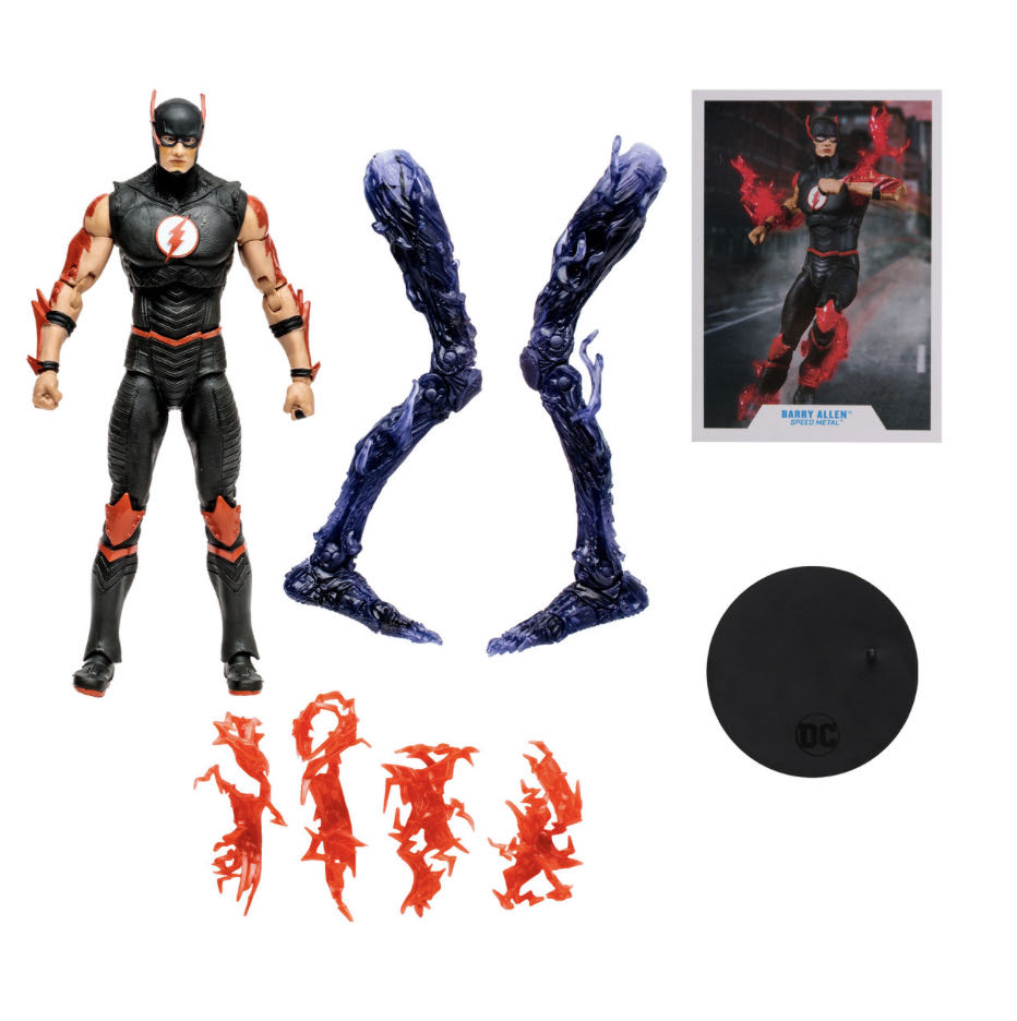 Barry Allen - McFarlane Toys (DC Multiverse) (DC Multiverse - Speed Metal) action figure collectible - Main Image 3
