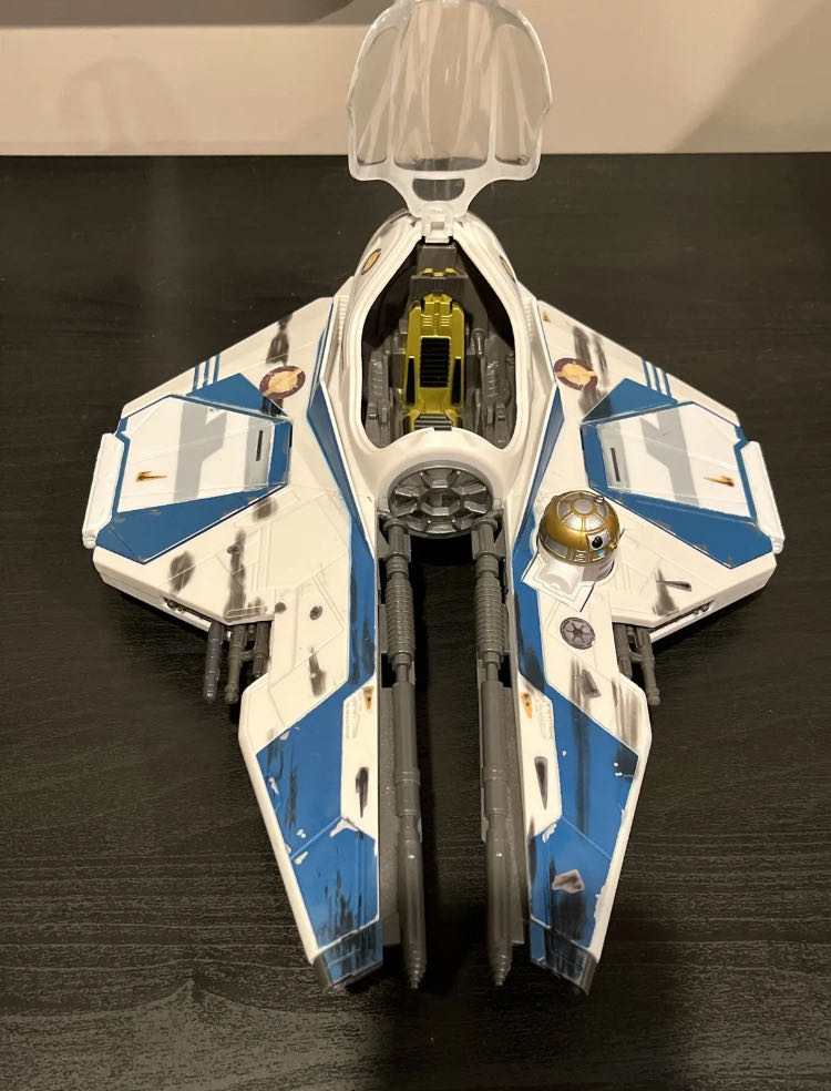 Obi-Wan Kenobi’s Starfighter TCW [B] - Vehicles - Hasbro (Star Wars Episode III: Revenge Of The Sith) action figure collectible - Main Image 4