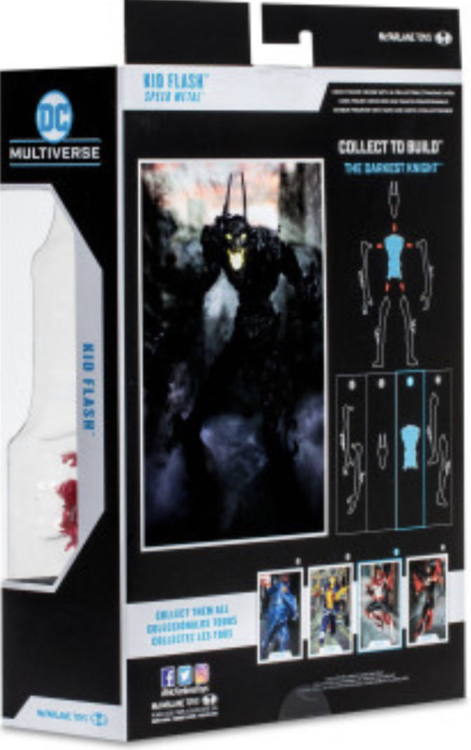 Kid Flash - McFarlane Toys (DC Multiverse) (DC Multiverse - Speed Metal) action figure collectible - Main Image 2
