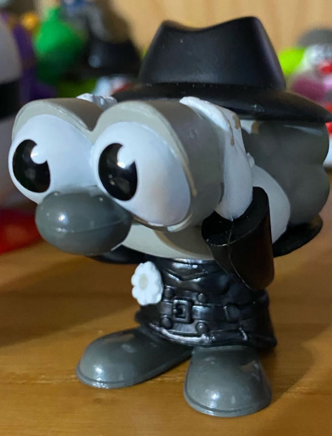Peep Clown B/W - Clown Spy action figure collectible - Main Image 2