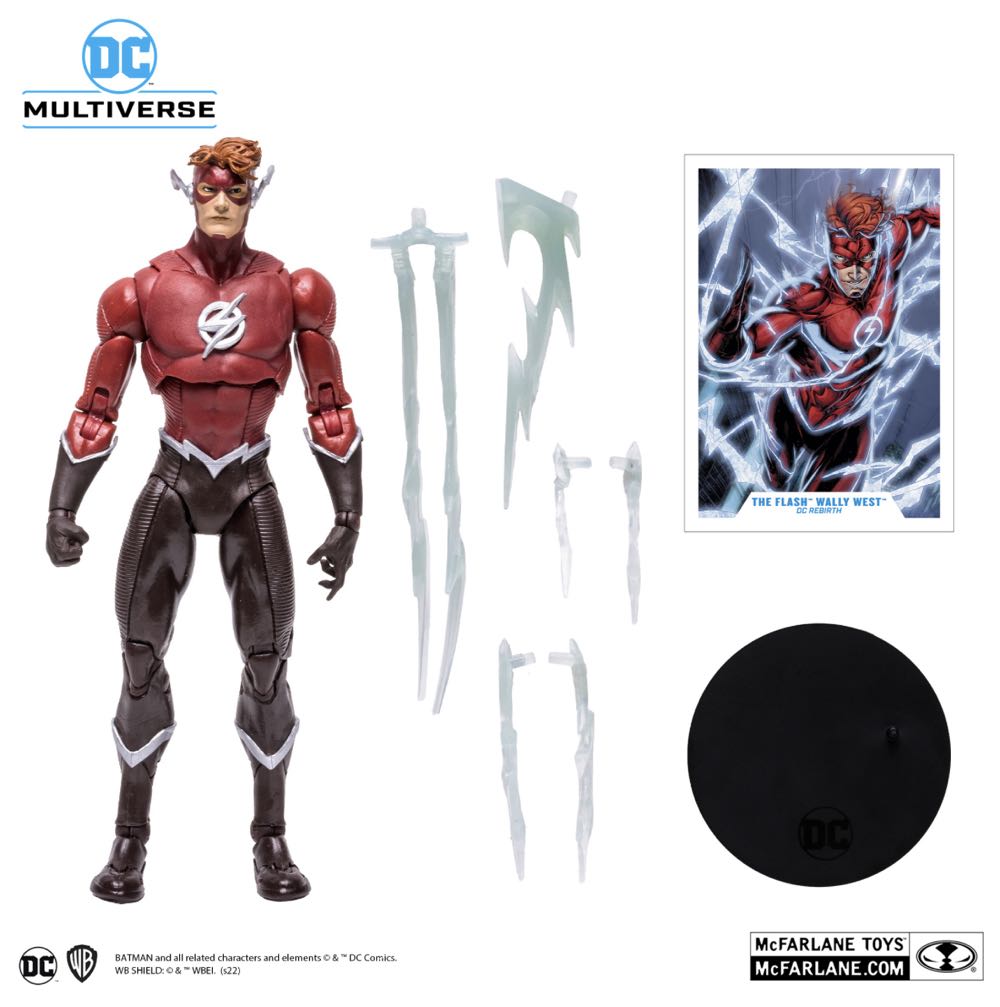 Flash Wally West - McFarlane Toys (DC Multiverse) (DC Rebirth) action figure collectible - Main Image 3