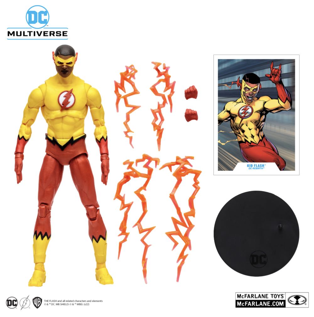 Kid Flash Gold Label - McFarlane Toys (DC Multiverse) (DC Rebirth) action figure collectible - Main Image 3