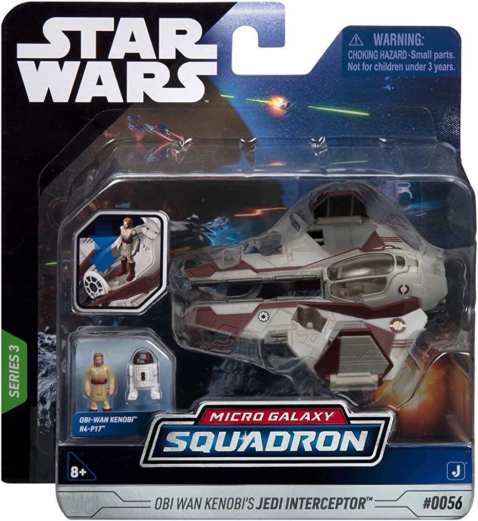 Jedi Interceptor (Obi-Wan’s) - Jazwares (Star Wars: Episode III - Revenge of the Sith) action figure collectible [Barcode 191726479246] - Main Image 2