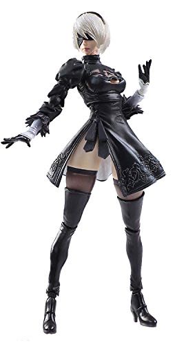 Nier Automata: 2b & Machine  action figure collectible [Barcode 662248820262] - Main Image 1