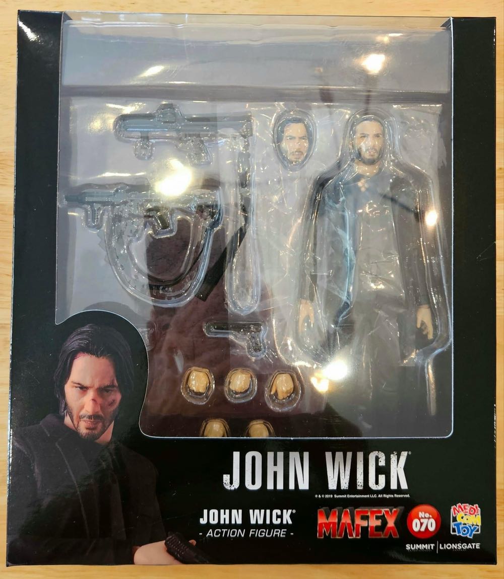 Medicom John Wick Maf Ex Action Figure 070 - Mafex Medicom (Mafex) action figure collectible [Barcode 4530956470702] - Main Image 3