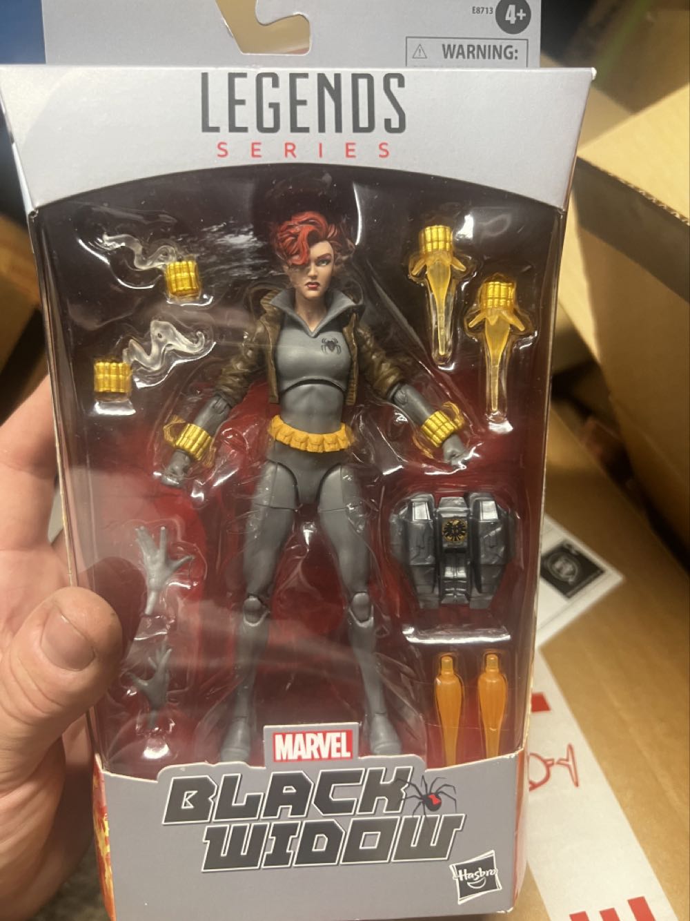 Black Widow (Grey)  action figure collectible - Main Image 1