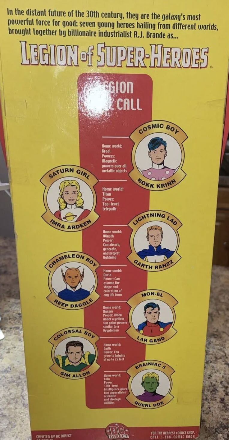 Legion Of Super Heroes Clubhouse (Brainiac 5) - DC DIRECT (Legion Of Super-Heroes) (Legion Of Super Heroes Clubhouse) action figure collectible - Main Image 4