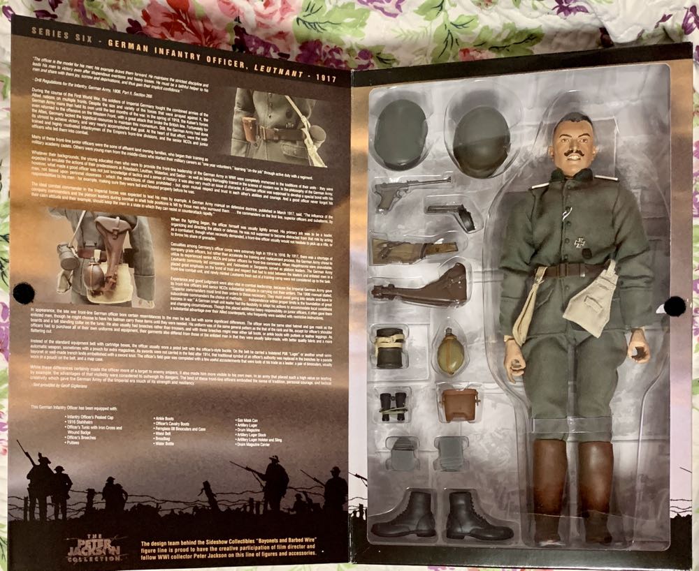 Sideshow 12 Inch Wwi German Army Infantry Officer Western Front New! War - Sideshow Toy action figure collectible [Barcode 747720202146] - Main Image 3