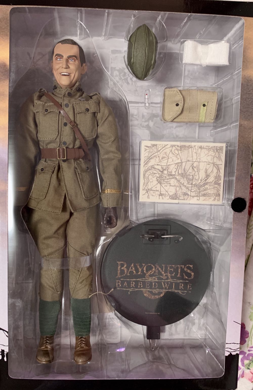 Sideshow Collectibles Lieutenant Eddie Rickenbacker Bayonets & Barbed Wire 12” # Eddie Rare - Sideshow Toy action figure collectible [Barcode 747720206823] - Main Image 2