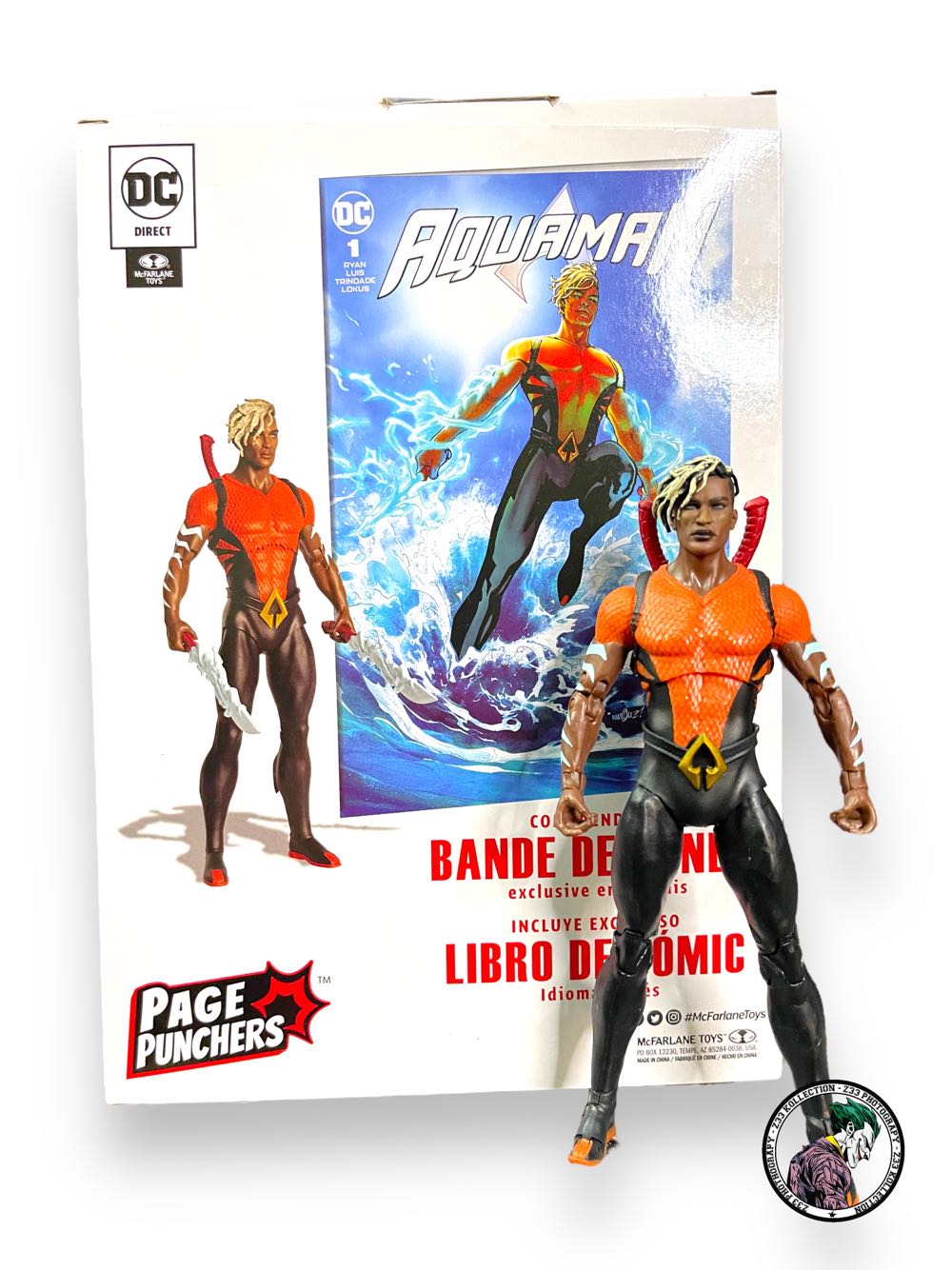 DC Direct Page Punchers (04x02) Aqualad - McFarlane Toys (Aquaman) action figure collectible - Main Image 4