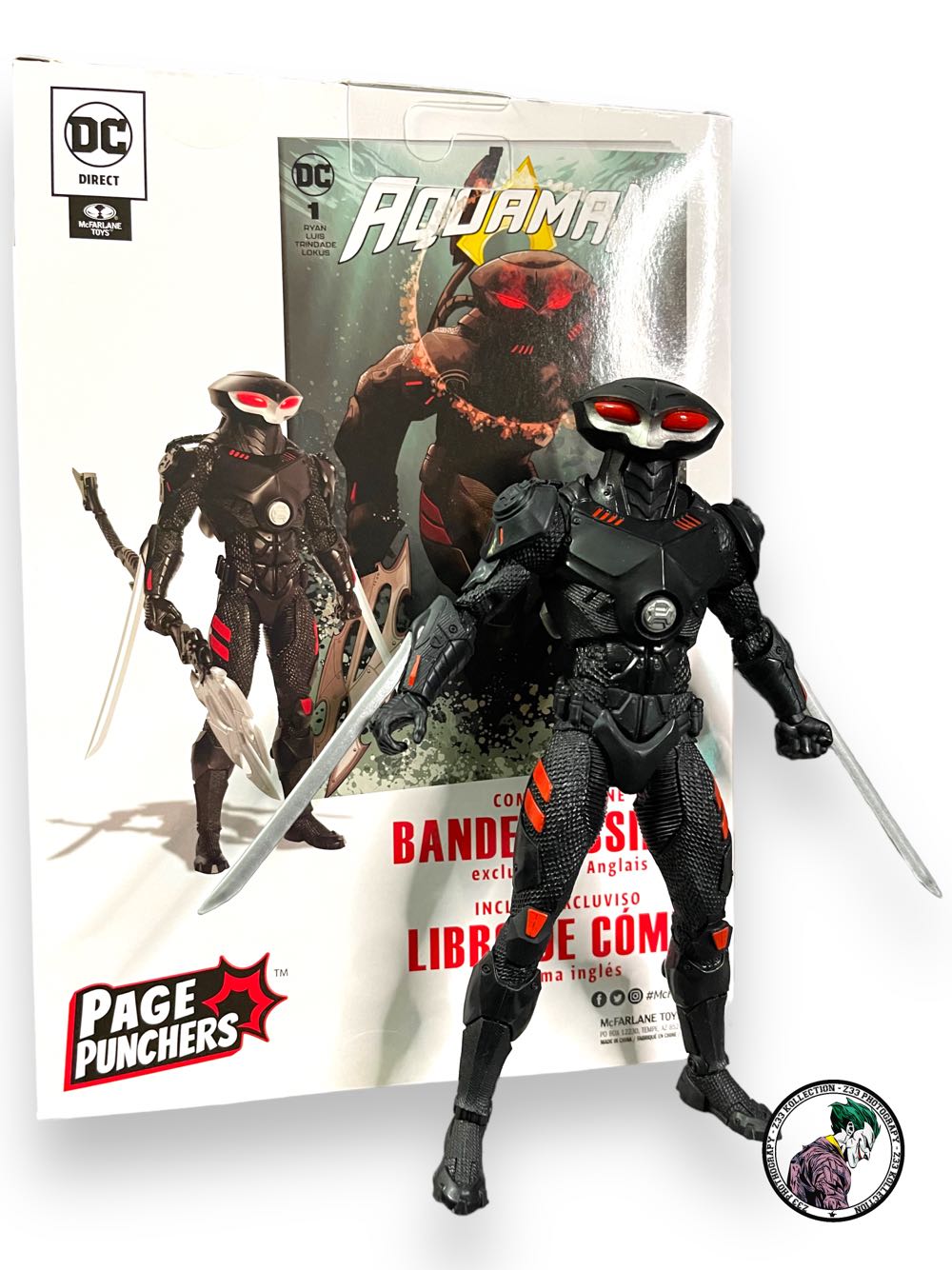 Black Manta - Page Punchers - McFarlane Toys (Aquaman) action figure collectible - Main Image 4
