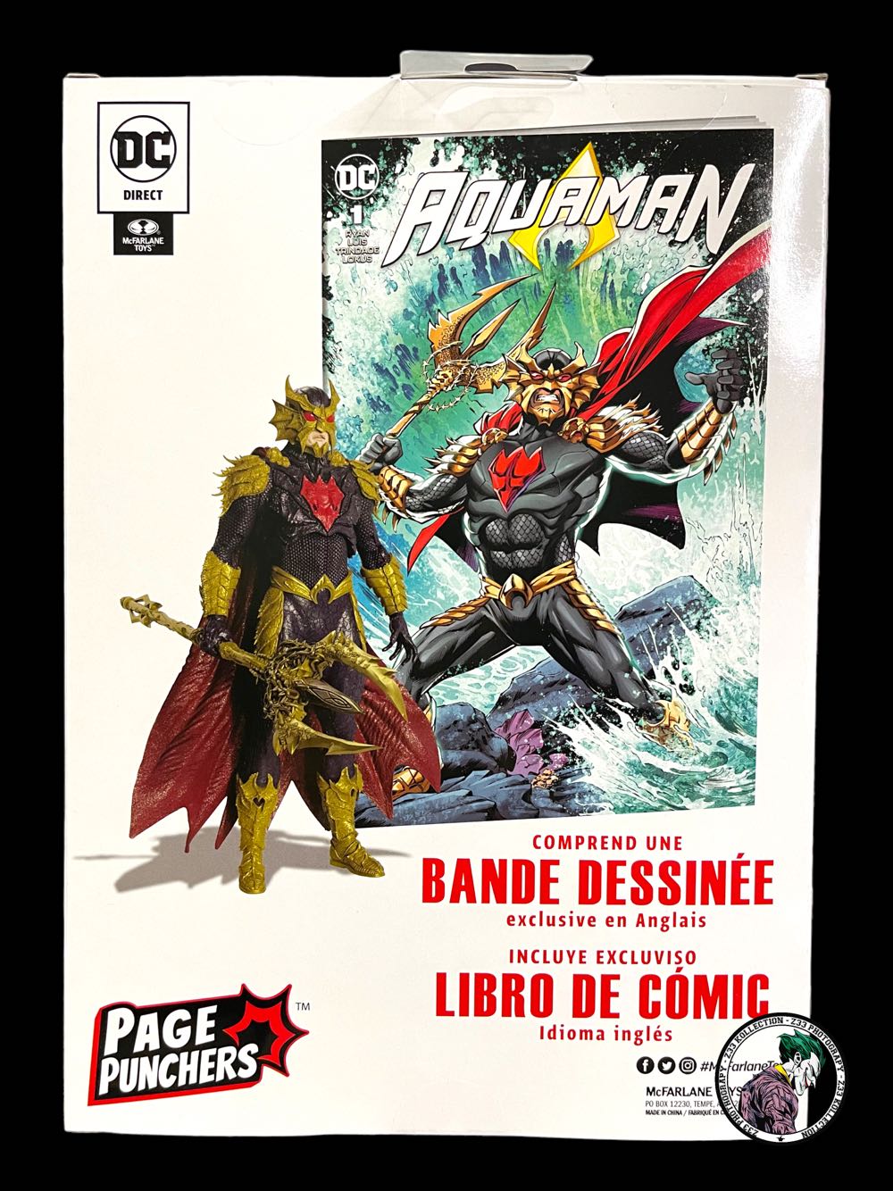 DC Direct Page Punchers (04x04) Ocean Master - McFarlane Toys (Aquaman) action figure collectible - Main Image 4