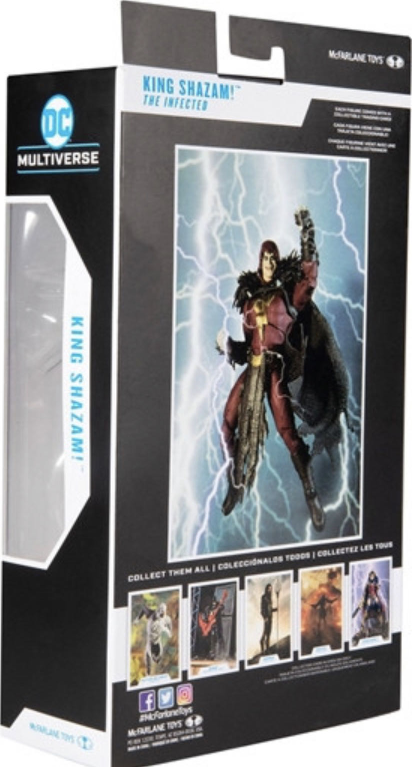 King Shazam - McFarlane Toys (DC Multiverse) (DC Multiverse: The Infected) action figure collectible - Main Image 2