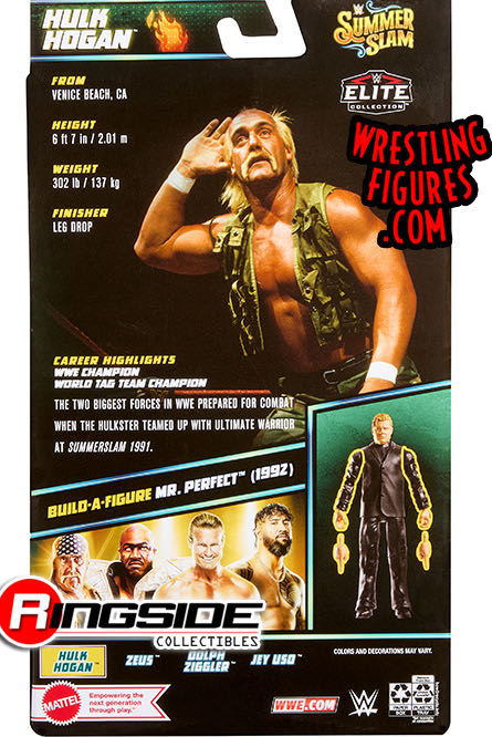 Hulk Hogan - Mattel Wwe (WWE Summer Slam 2023 Elite Collection) action figure collectible - Main Image 4