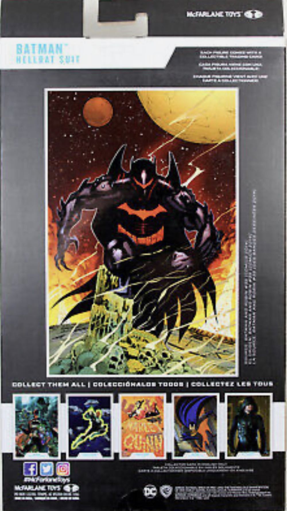 Batman - HellBat Suit Black - McFarlane Toys™ (hellbat suit) action figure collectible - Main Image 2