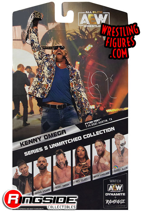 Kenny Omega - Jazwares AEW (AEW Unmatched Collection 5) action figure collectible - Main Image 3
