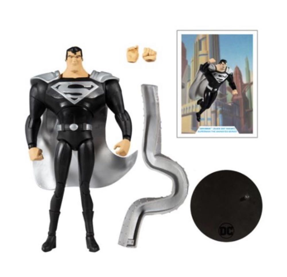 Superman Black Suit - McFarlane Toys (DC Multiverse) (Superman Animated) action figure collectible - Main Image 3