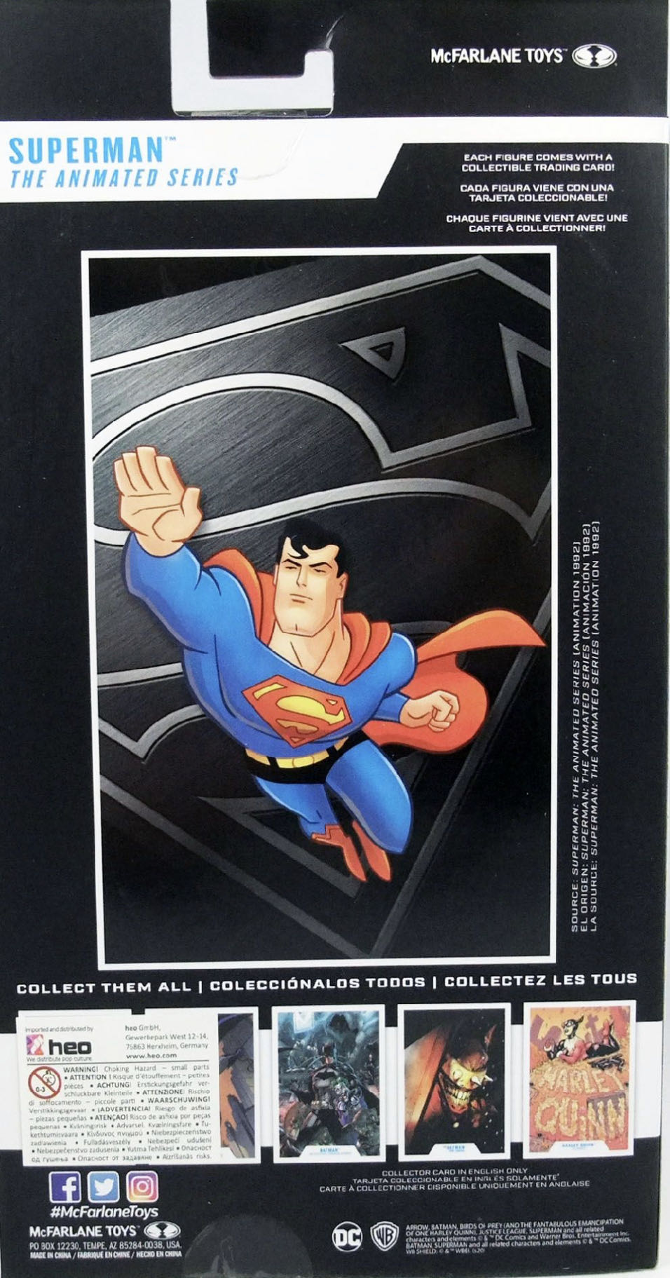 Superman Blue Suit - McFarlane Toys (DC Multiverse) (Superman Animated) action figure collectible - Main Image 2